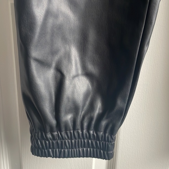 Zara Vegan Leather Pants (US M) - Picture 5 of 6